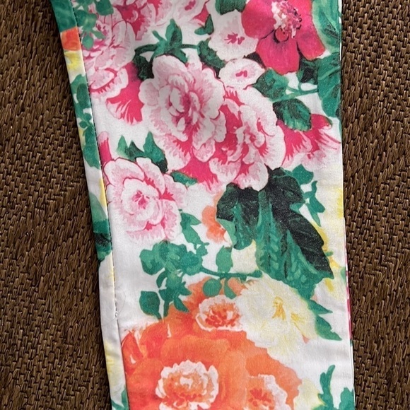 Lance Perfume Flowered Jeans Made in Brazil size 38 Art Design - Picture 2 of 9